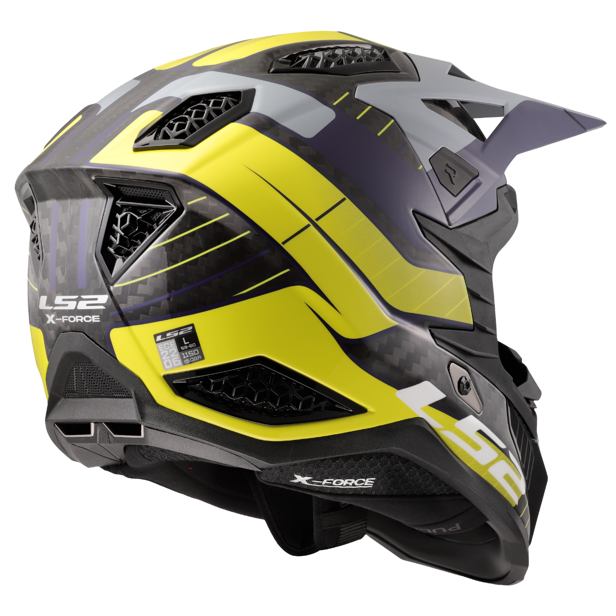 MX703 X FORCE GALUO GREY H VIS YELLOW 467032454 (5)